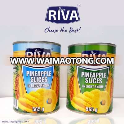 CANNED PINEAPPLE IN LIGHT/HEAVY/JUICE SYRUP in Tin Can From Thailand